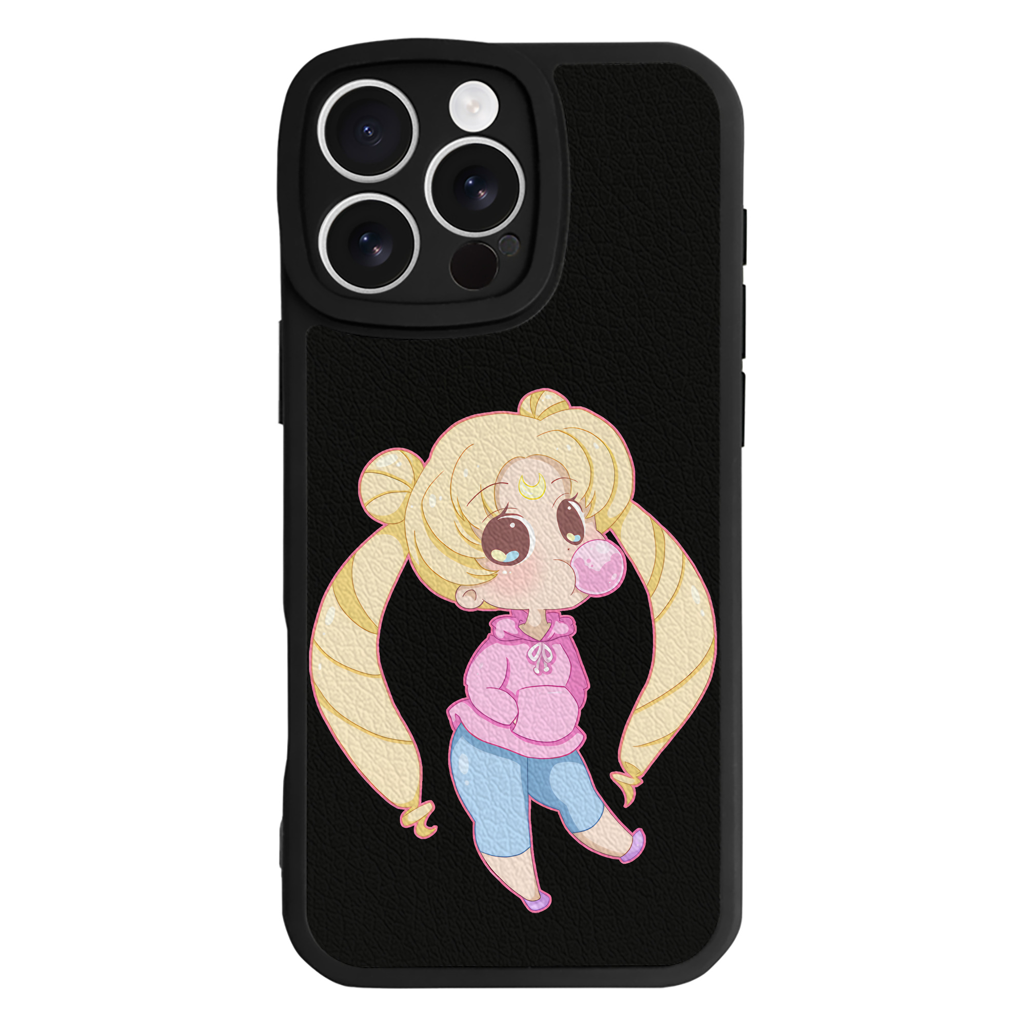 （画像用） 美少女戦士セーラームーン 愛野 美奈子 あいの みなこ Sailor Moon Aino Minako 【iPhone 16シリーズ対応】シリコンスマホケース（レザー調） 材質：シリコン